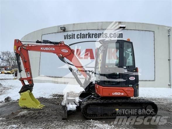 Kubota U55-5 Mini kotrók < 7t