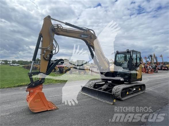 Sany SY80U Lánctalpas kotrók