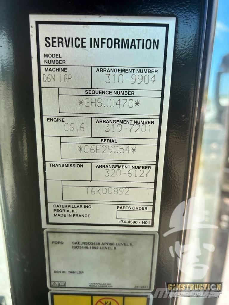 CAT D 6 N lánctalpas dózerek
