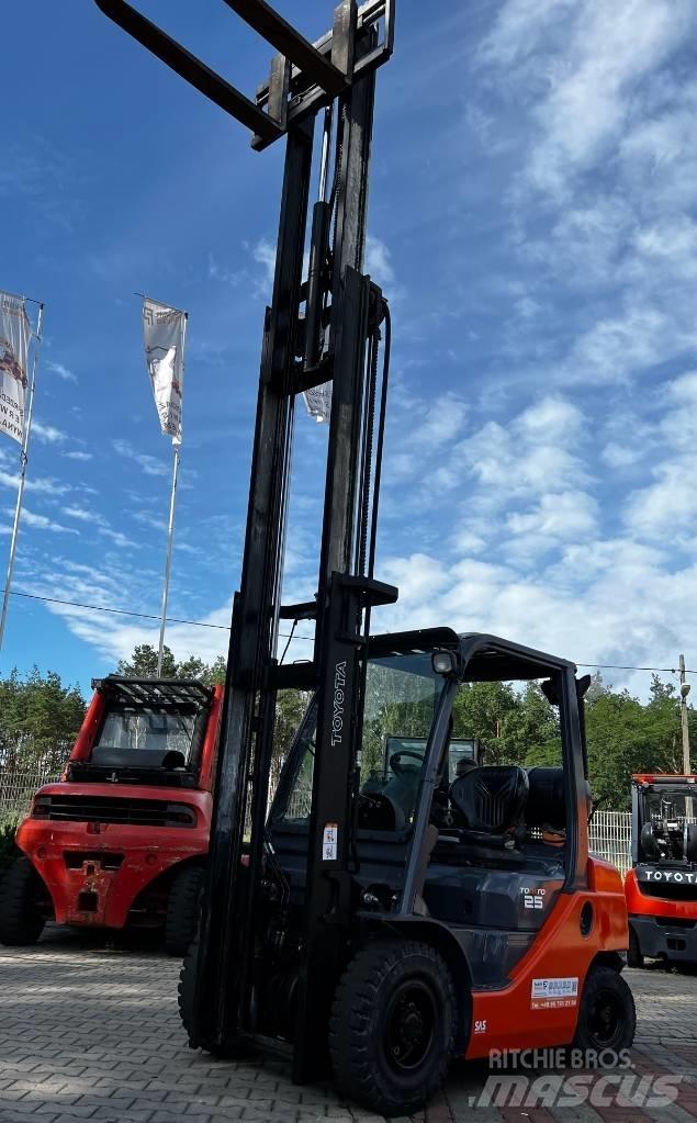 Toyota 02-8 FG F 25 Gázüzemű targoncák