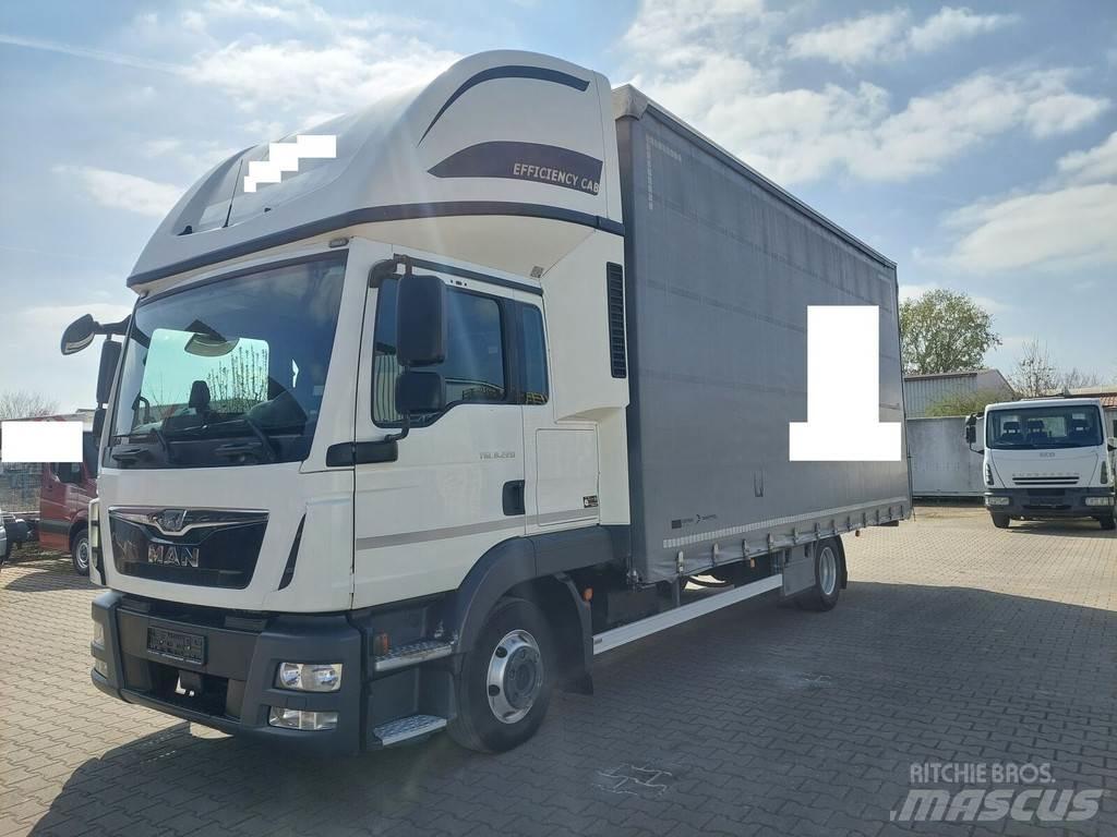 MAN TGL 8.220 Elhúzható ponyvás