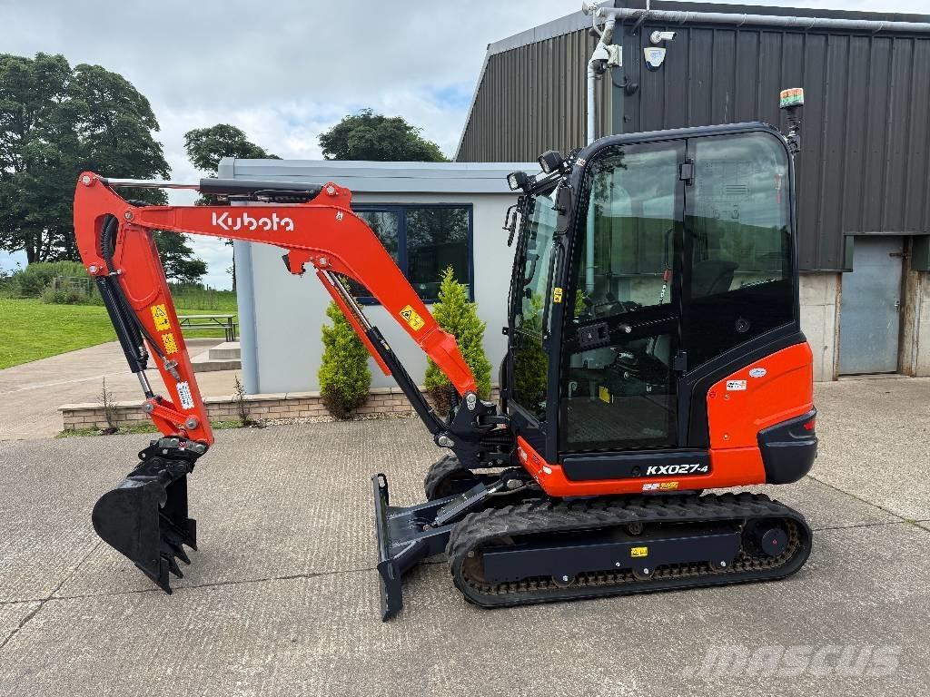 Kubota KX027-4 Mini kotrók < 7t