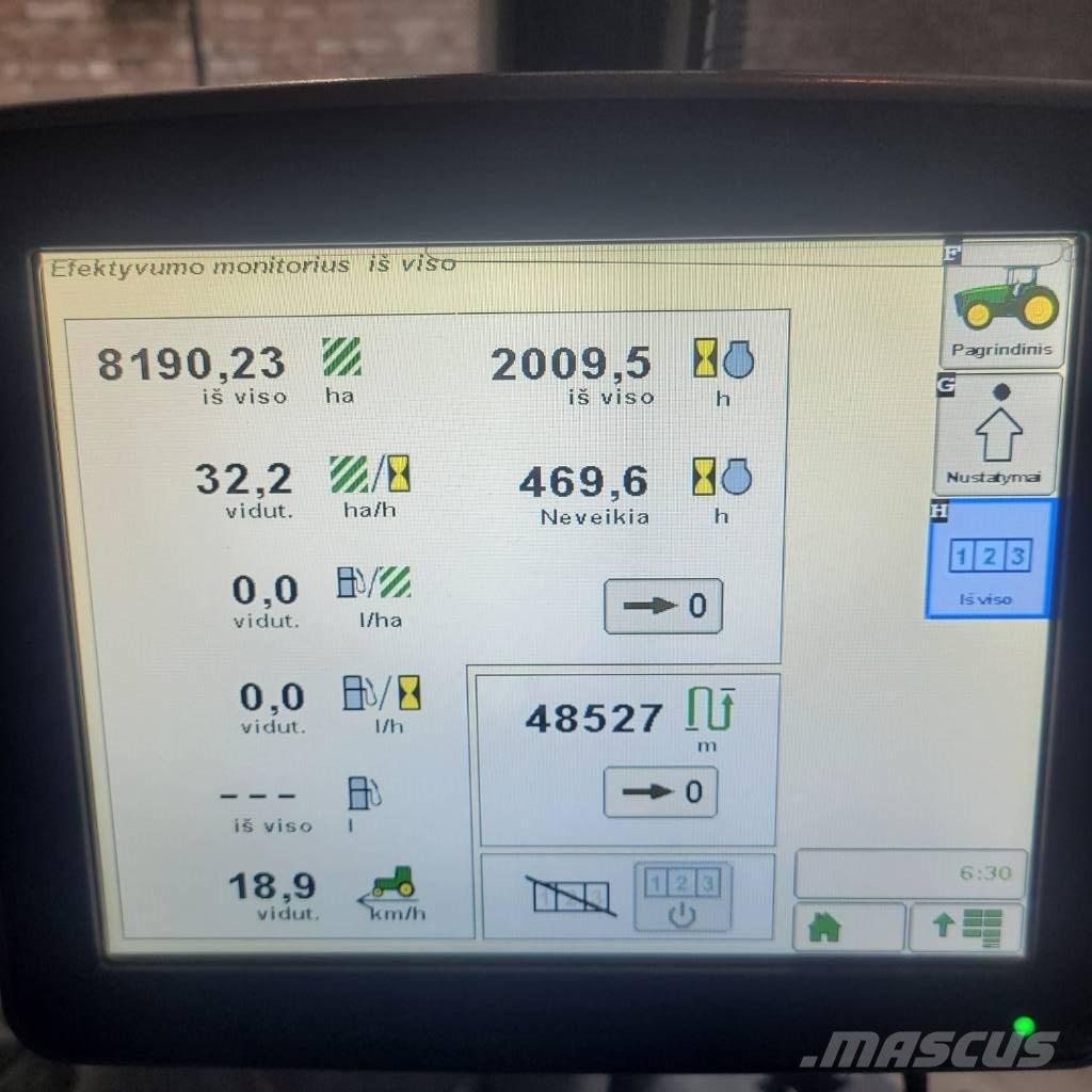 John Deere R 962 i Vontatott trágyaszórók