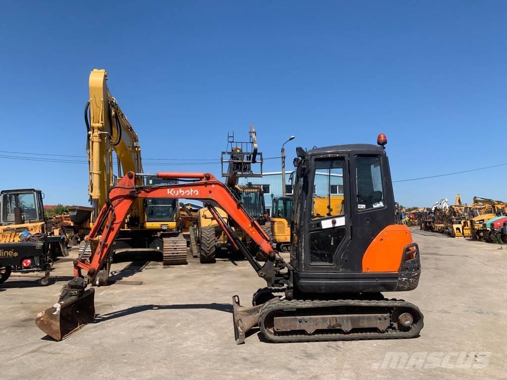 Kubota KX 61-3 Mini kotrók < 7t