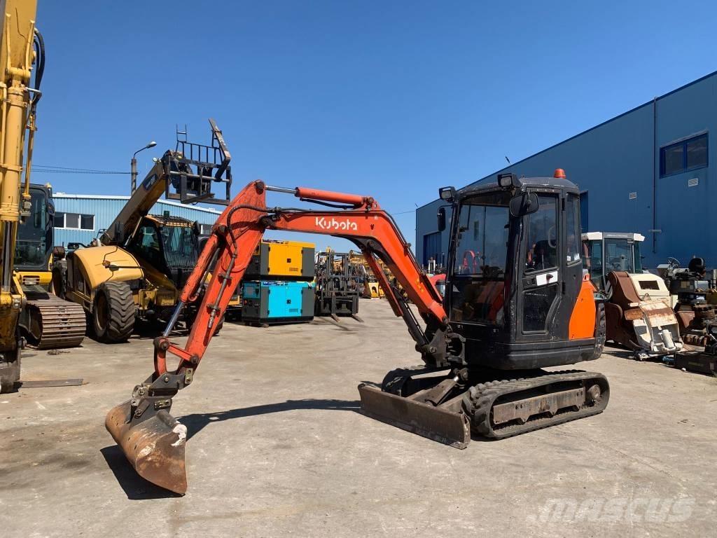 Kubota KX 61-3 Mini kotrók < 7t