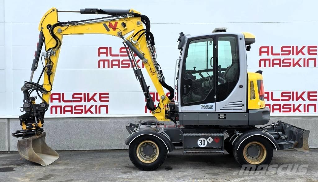 Wacker Neuson EW 65 Gumikerekes kotrók