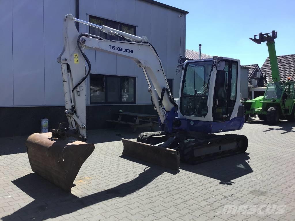 Takeuchi TB 250 Mini kotrók < 7t