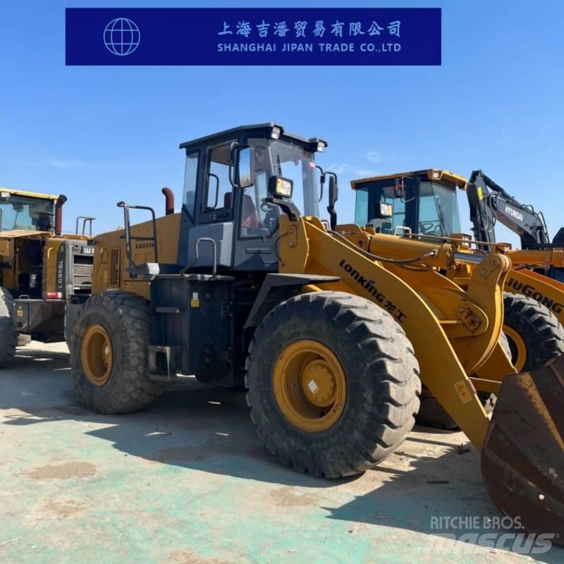Lonking LG 855 N Gumikerekes homlokrakodók
