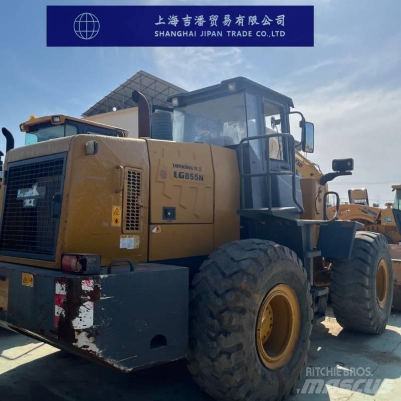 Lonking LG 855 N Gumikerekes homlokrakodók