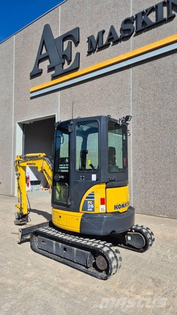 Komatsu PC 26 MR-3 Mini kotrók < 7t