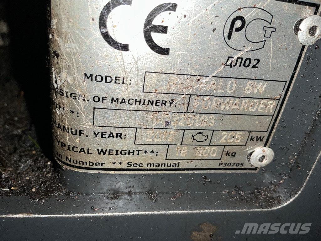 Ponsse BUFFALO+ 8W Kihordók