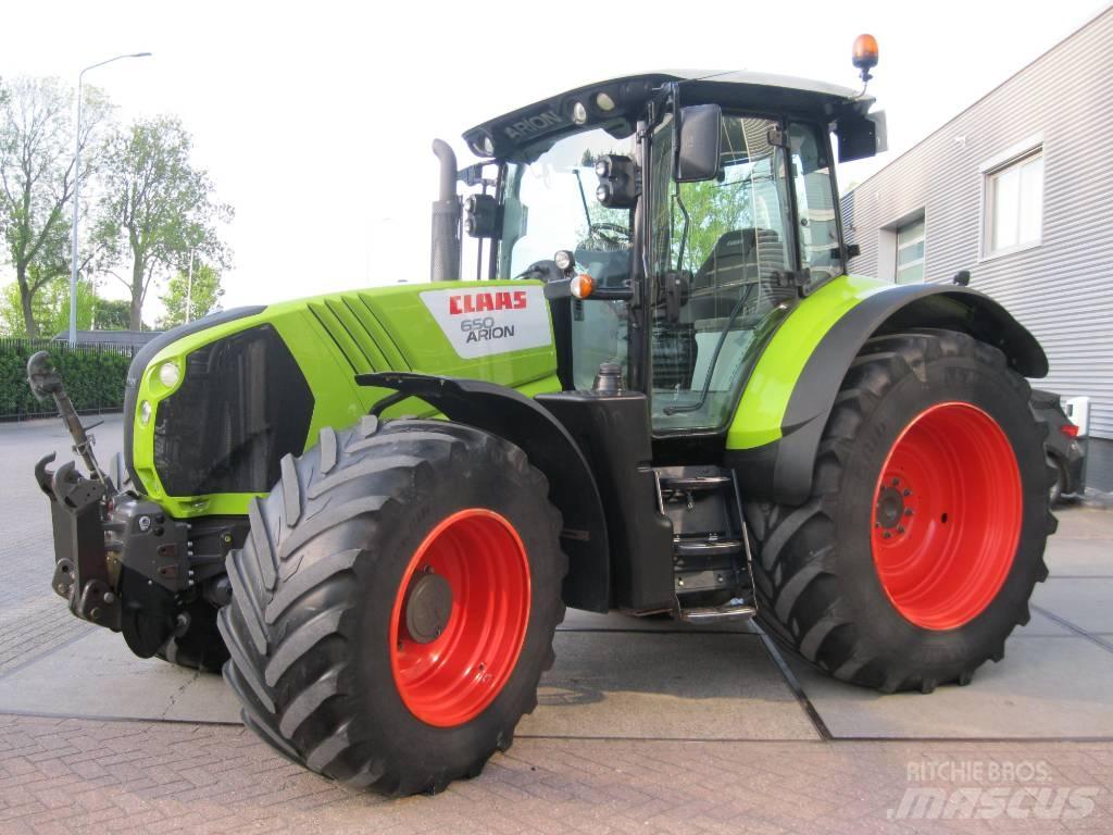 CLAAS Arion 650 CIS Traktorok