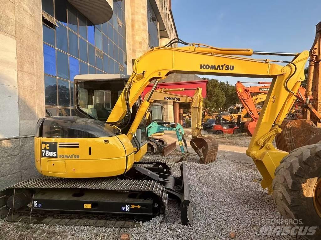Komatsu PC 78 US Mini kotrók < 7t