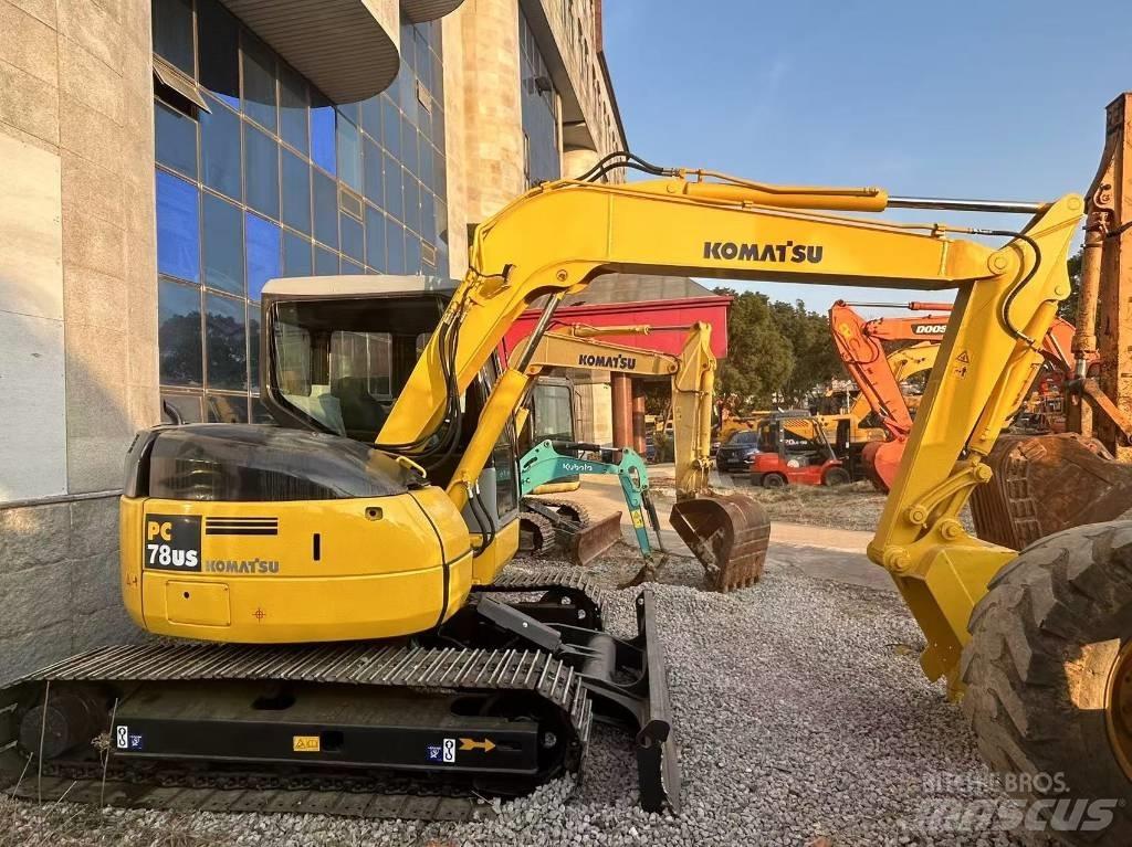 Komatsu PC 78 US Mini kotrók < 7t
