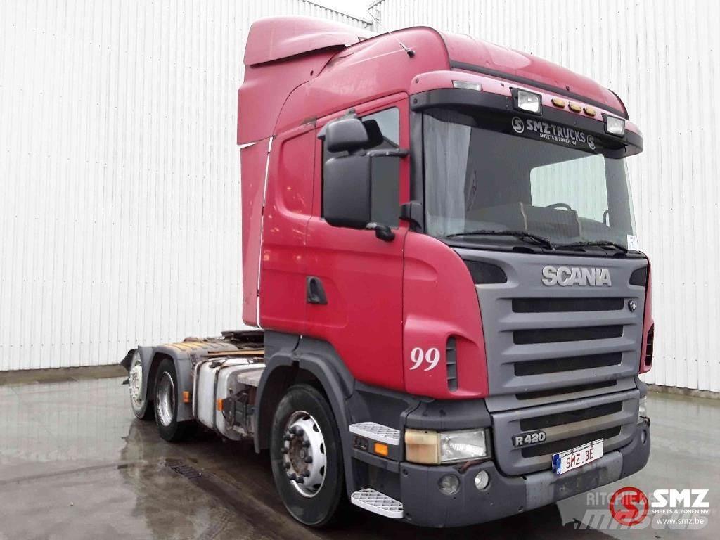Scania R 420 6x2 Nyergesvontatók