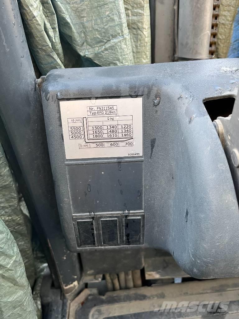 Jungheinrich EFG218 Elektromos targoncák
