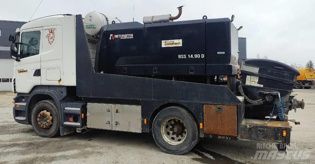 Scania R Betonpumpák