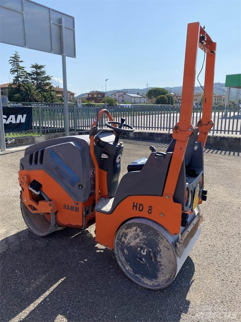 Hamm HD 8 Ikerdobos hengerek