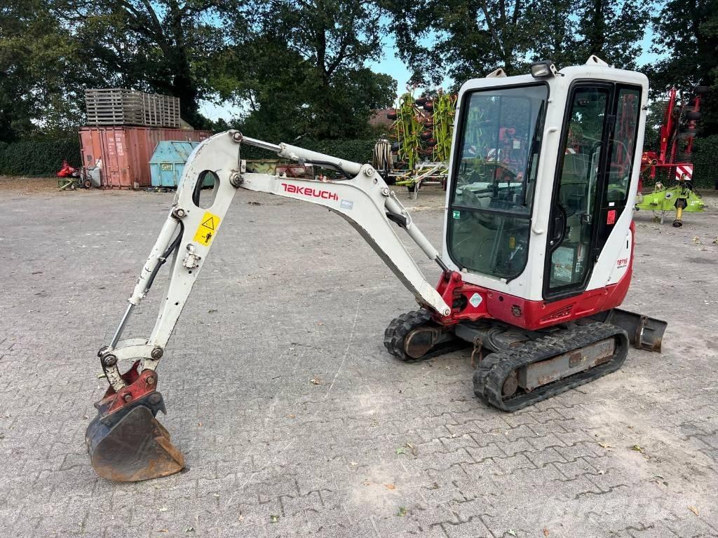 Takeuchi TB 216 Mini kotrók < 7t