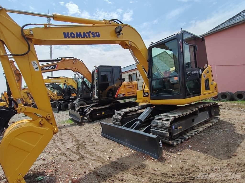 Komatsu PC 70 Mini kotrók < 7t