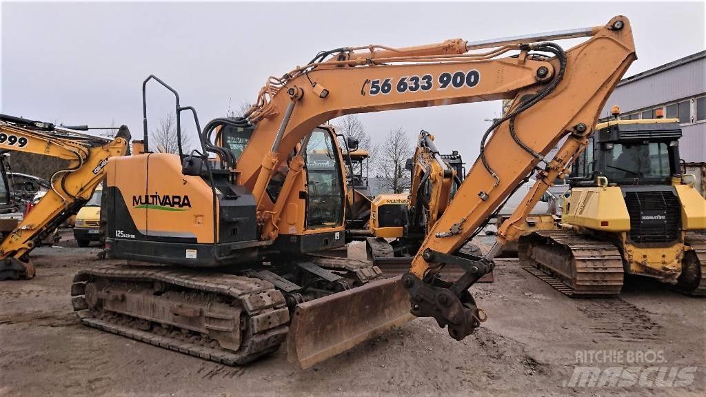 Hyundai R125 Lánctalpas kotrók