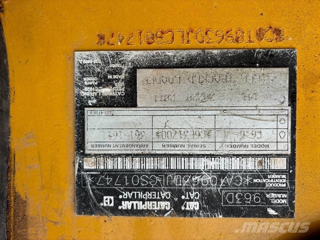 CAT 963 D Lánctalpas homlokrakodók
