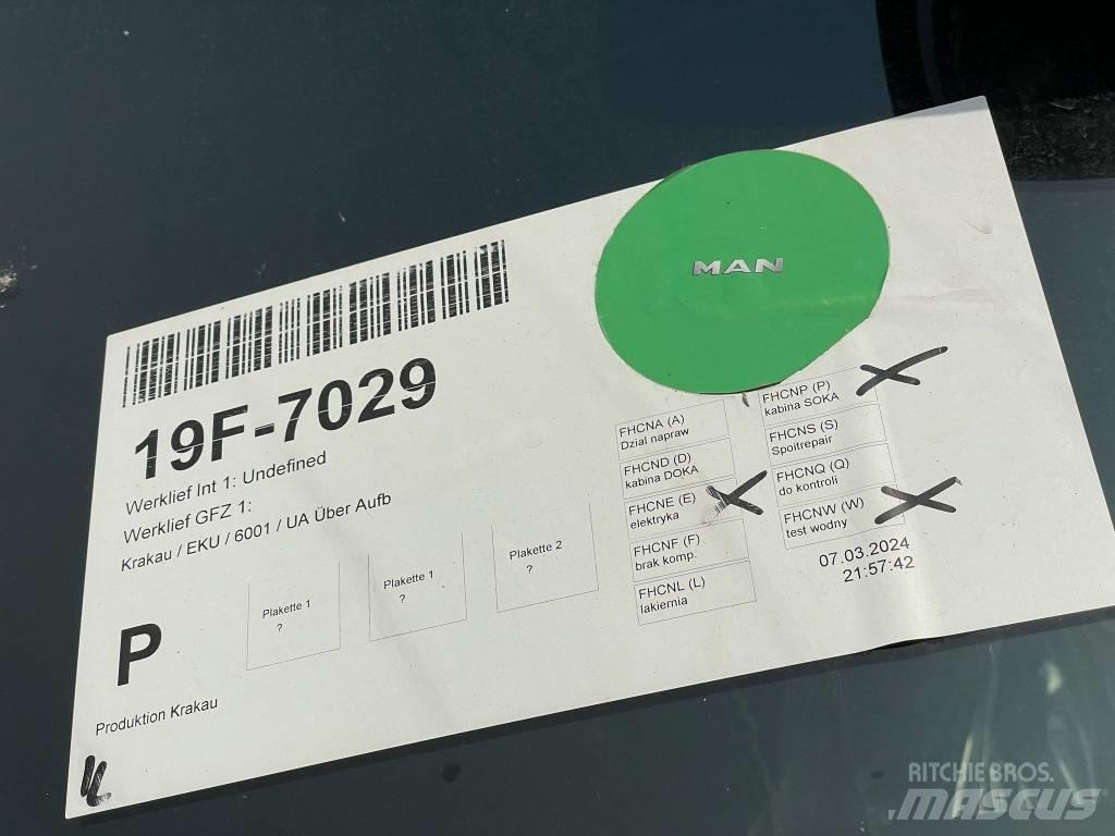 MAN TGS 26.360 Fülkés alváz