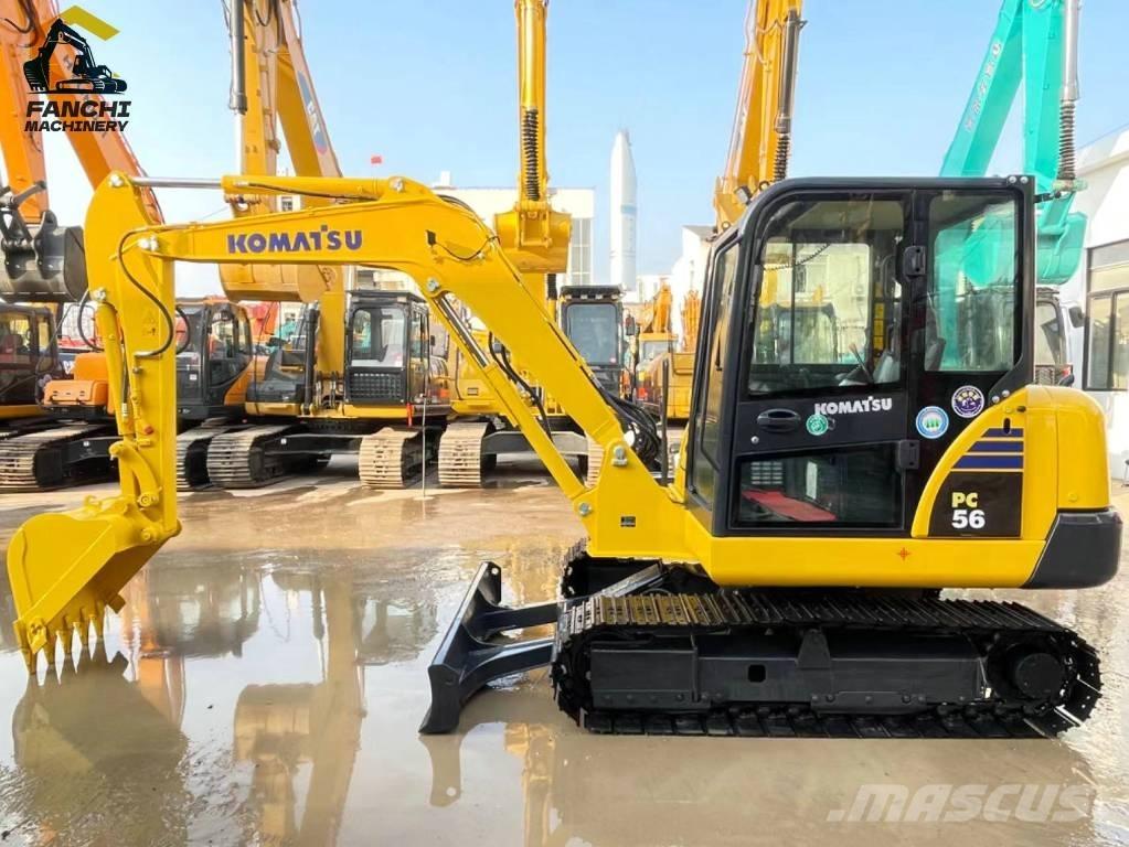 Komatsu Pc56 Mini kotrók < 7t