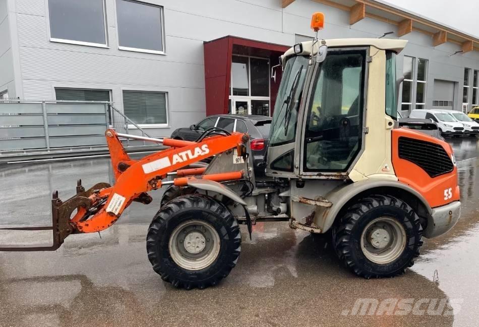 Atlas AR55 Gumikerekes homlokrakodók