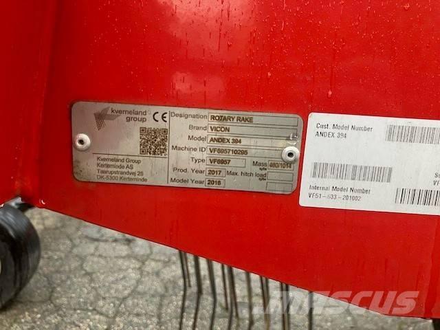 Vicon Andex 394 Rendforgatók