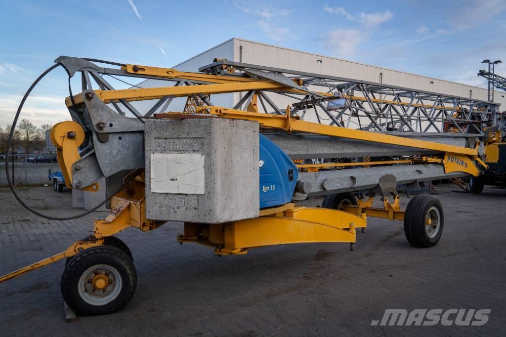 Potain Igo 15 Önszerelő toronydaruk