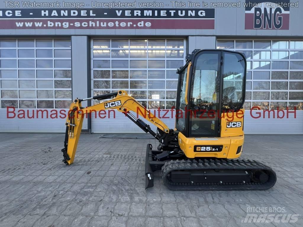 JCB 25Z -werkneu- Mini kotrók < 7t