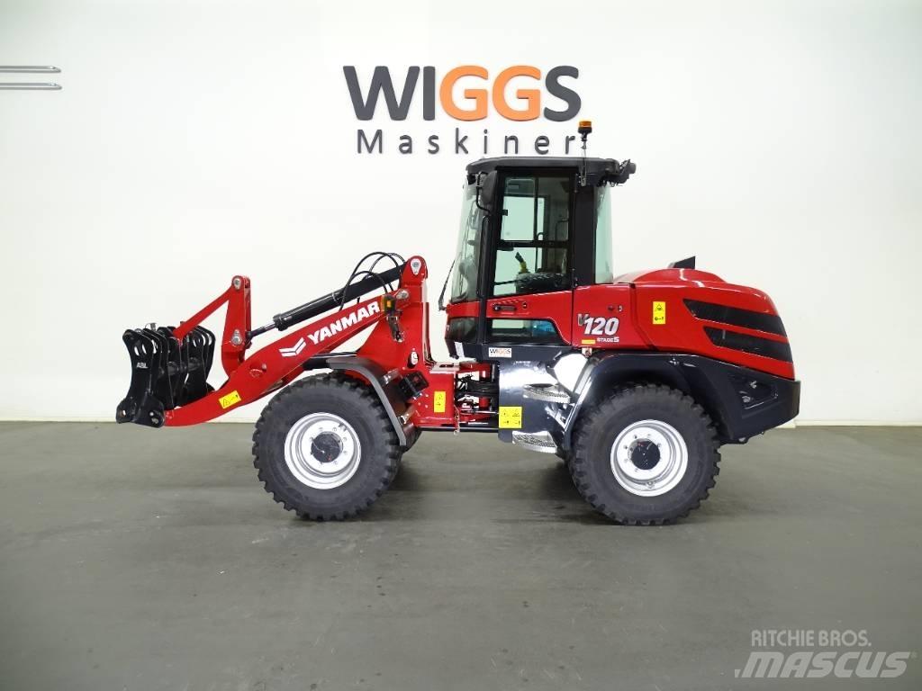 Yanmar V 120-5 Gumikerekes homlokrakodók