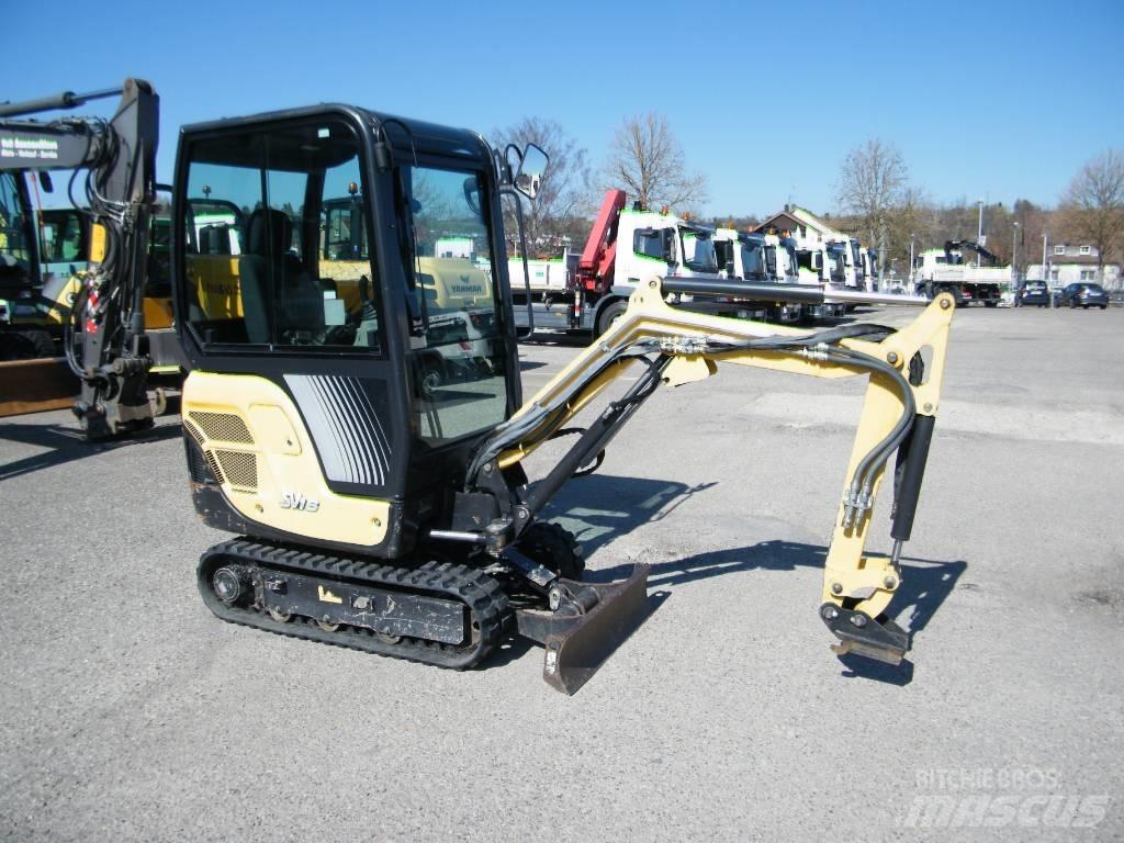Yanmar SV 16 Mini kotrók < 7t