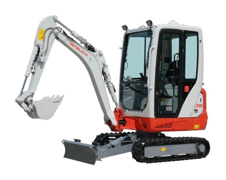 Takeuchi TB320 Mini kotrók < 7t
