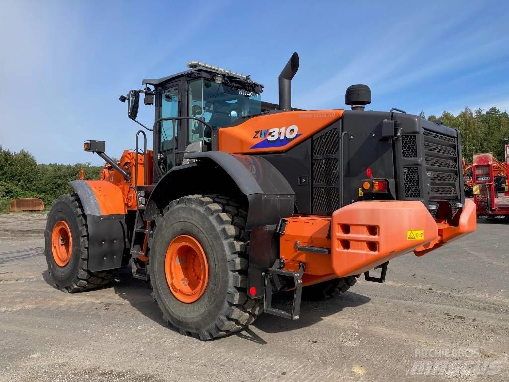 Hitachi ZW 310-6 Gumikerekes homlokrakodók