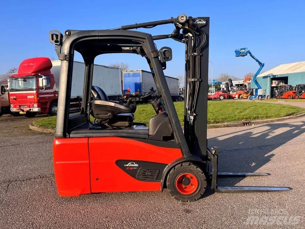 Linde E18L-02 Elektromos targoncák