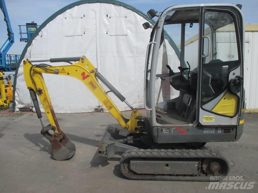 Wacker Neuson ET 16 Mini kotrók < 7t