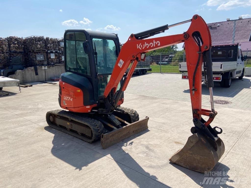 Kubota U 27-4 Mini kotrók < 7t