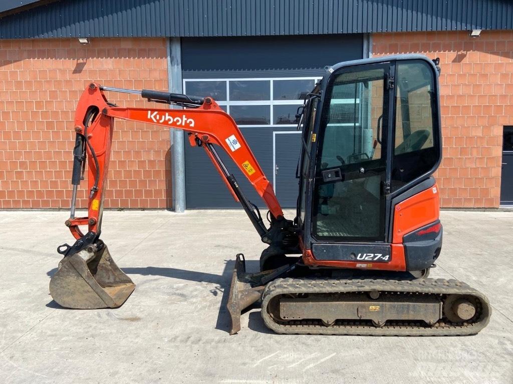 Kubota U 27-4 Mini kotrók < 7t