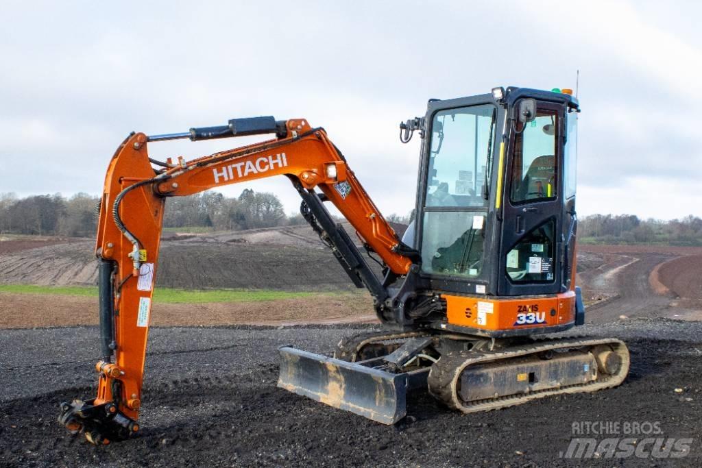 Hitachi ZX33U-6 Mini kotrók < 7t