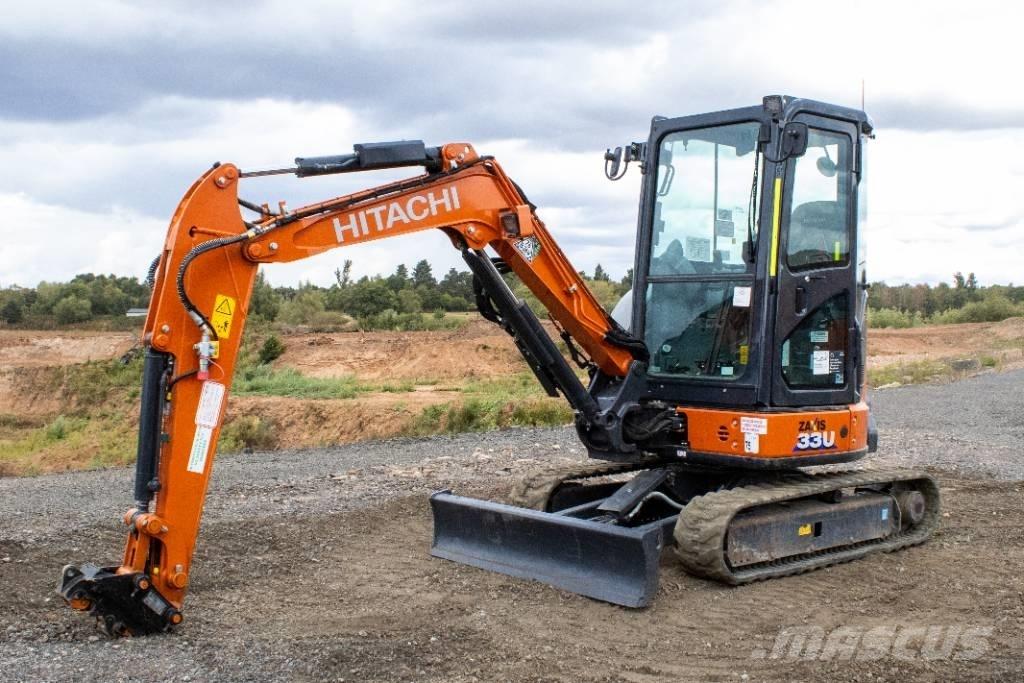 Hitachi ZX33U-6 Mini kotrók < 7t