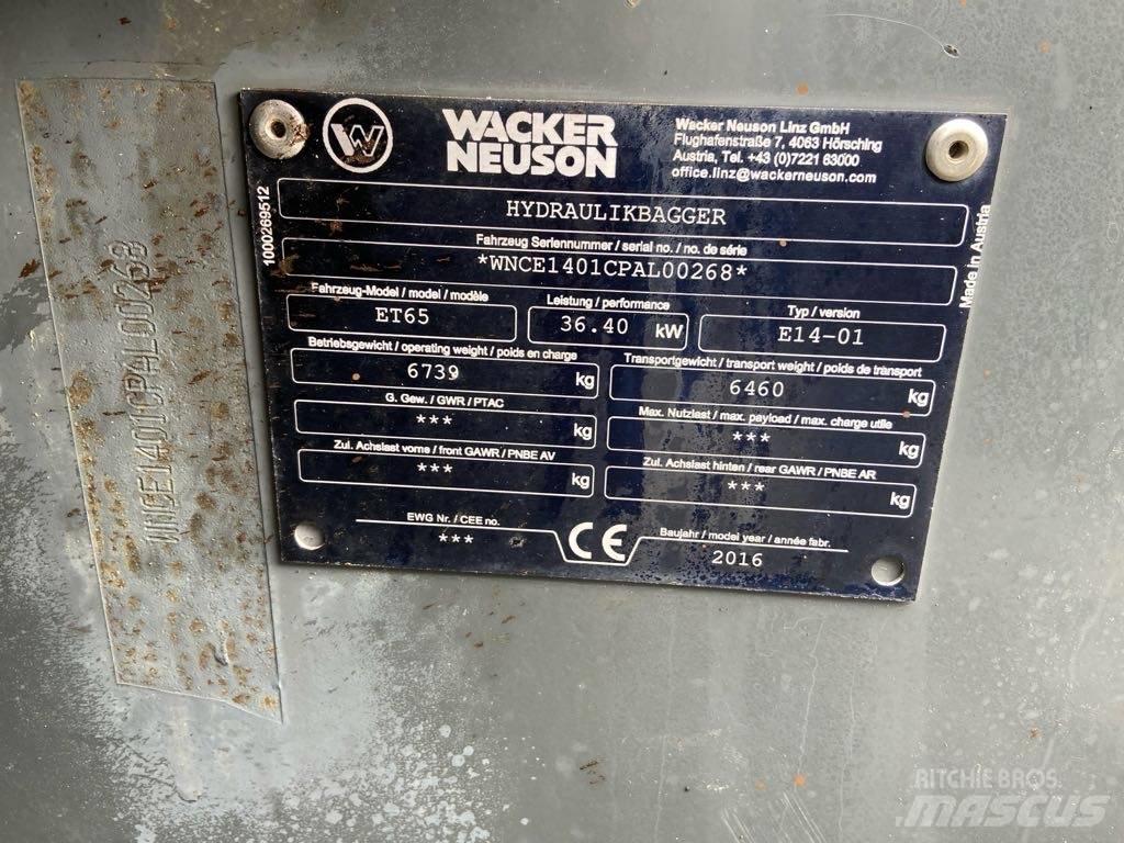 Wacker Neuson ET65 Lánctalpas kotrók