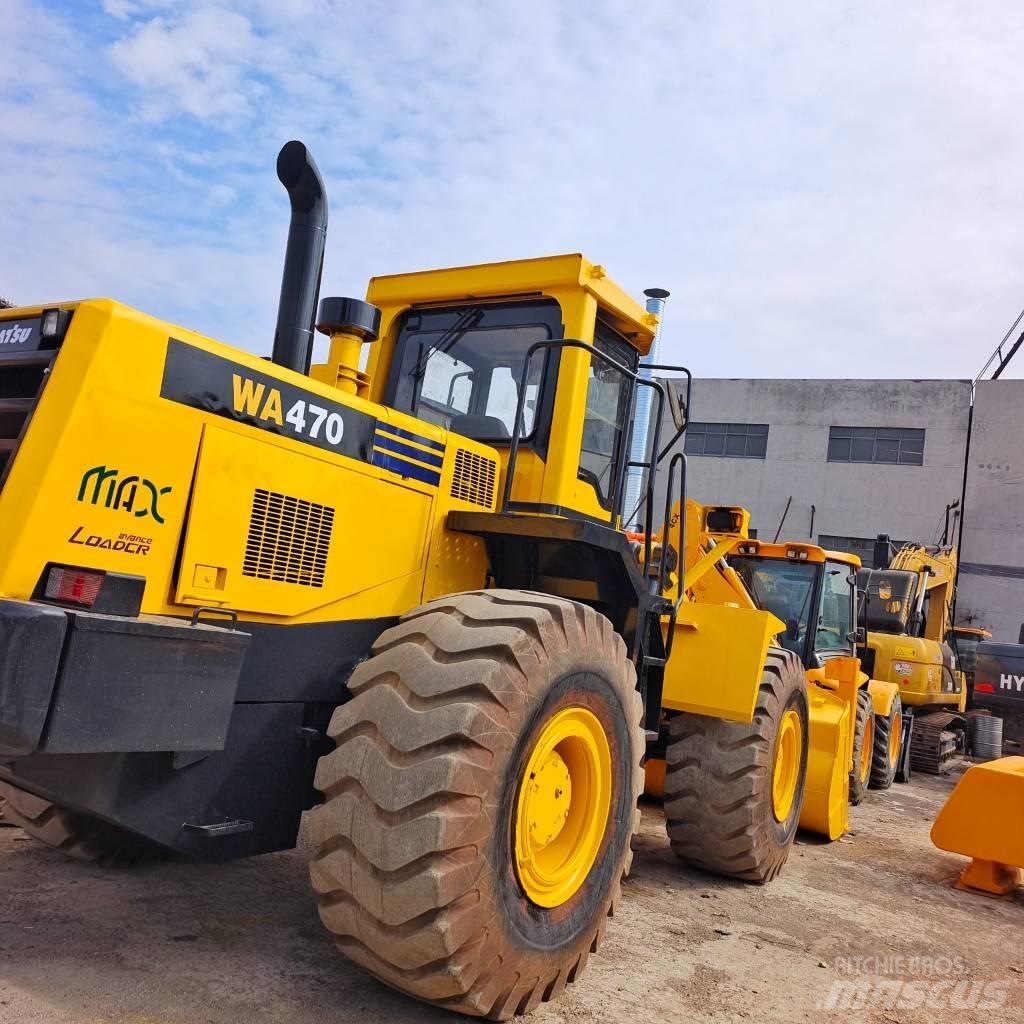 Komatsu WA 470-3 Gumikerekes homlokrakodók