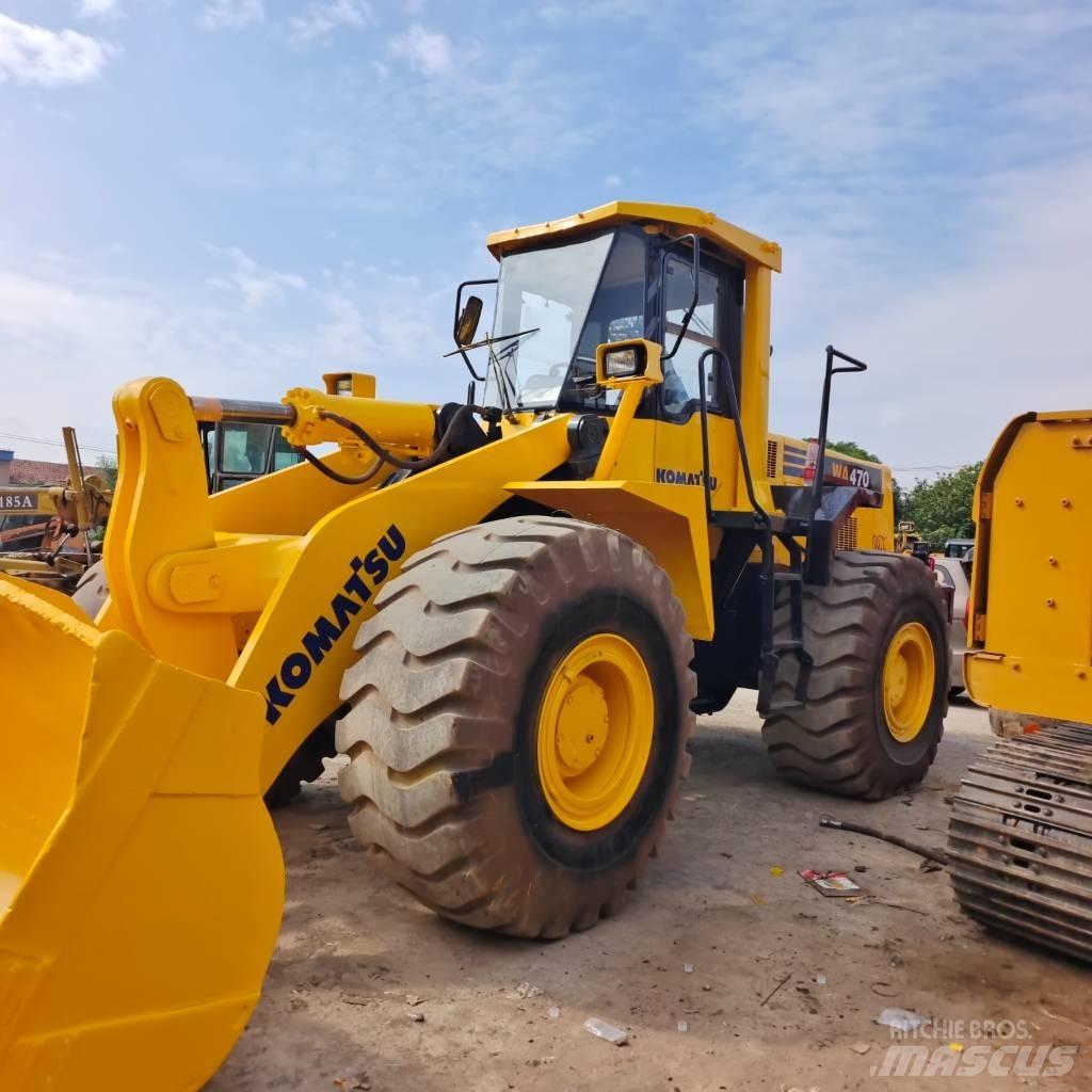 Komatsu WA 470-3 Gumikerekes homlokrakodók