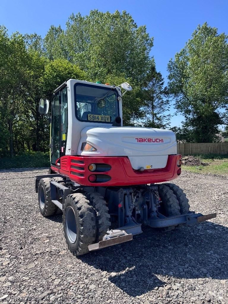 Takeuchi TB 295 W Gumikerekes kotrók