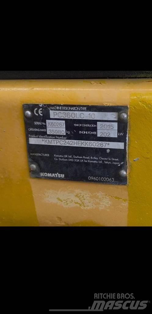 Komatsu PC360LC-10 Lánctalpas kotrók