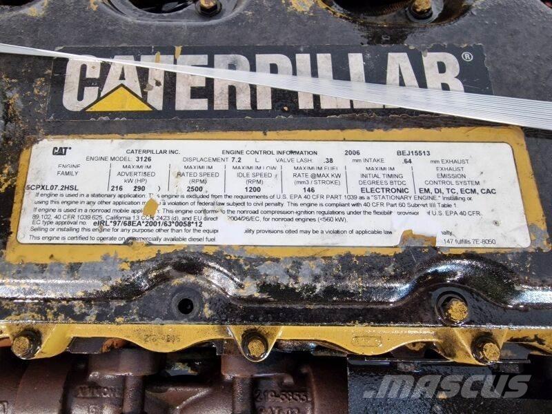 CAT 3126B Motorok