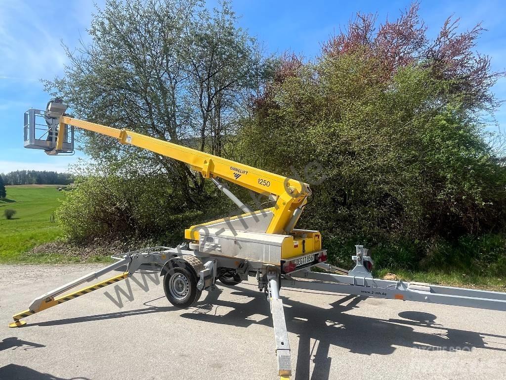 Omme 1250 EBZ Pótkocsira szerelt emelők és állványok