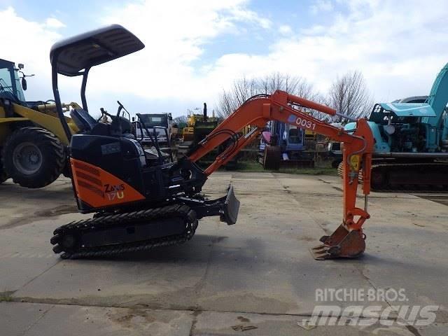Hitachi ZX 17 U-2 Mini kotrók < 7t